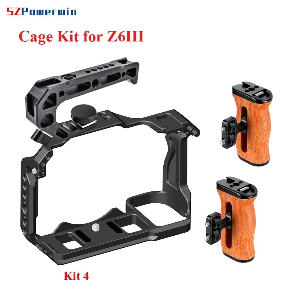 Nikon Camera Z6 Iii - SZPowerwin Z6III Camera Cage Kit for