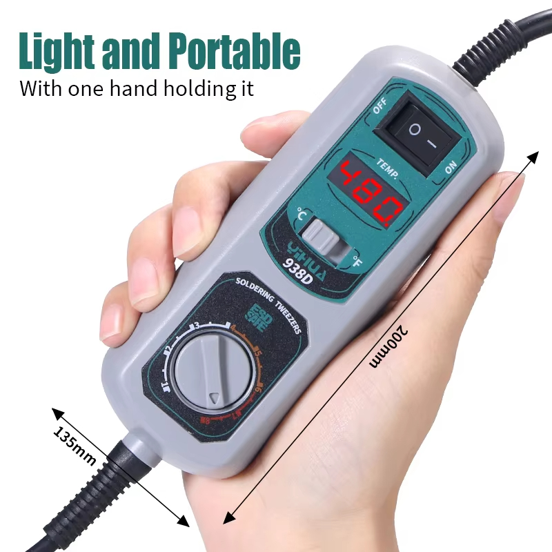 YIHUA 938D Portable Tweezers S - Smd Tweezer Set ulasan dan harga