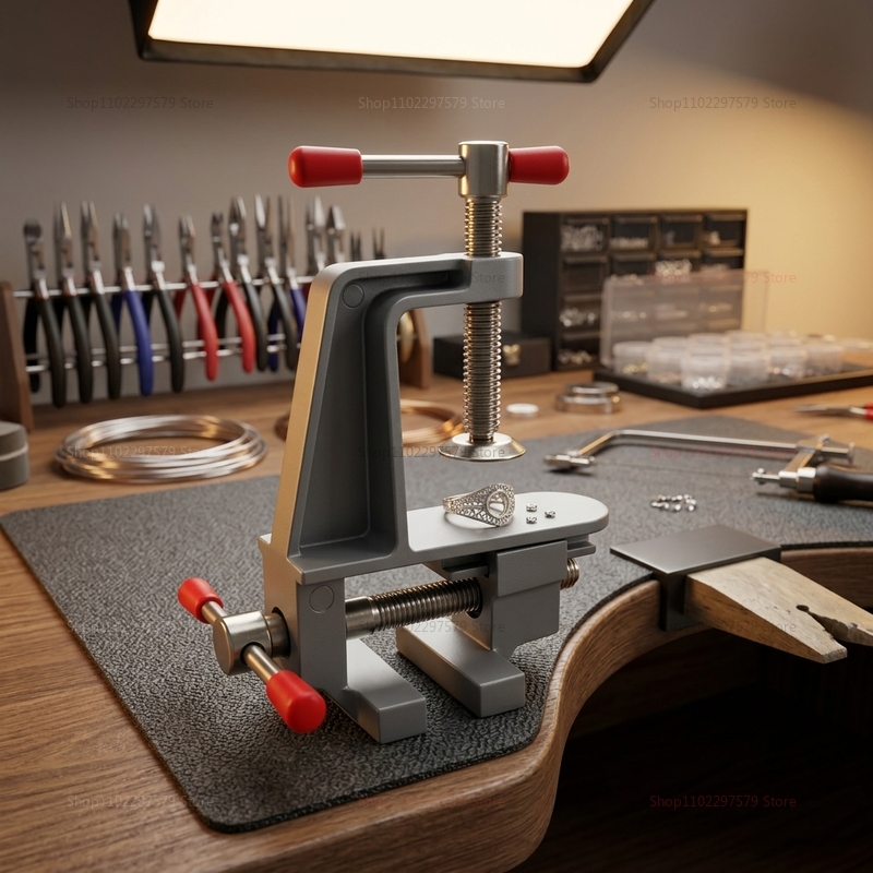 Aluminum Mini Table Bench Vice - Electronics Repair Hobby ulasan dan harga