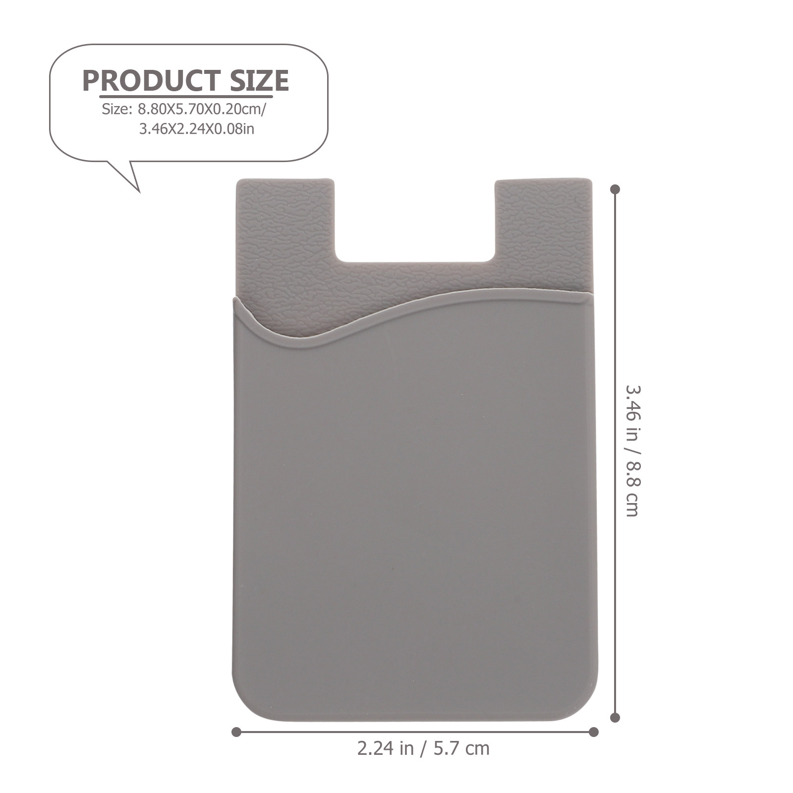3 Pcs Single Cards Storage Bag - Back Cover Adhesive ulasan dan harga