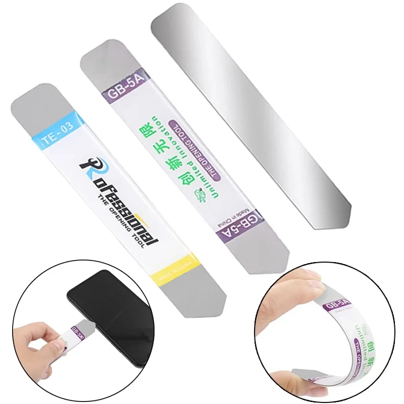 1-6Pcs Metal Flat Soft Blade C - Electronics Repair Kit ulasan dan harga