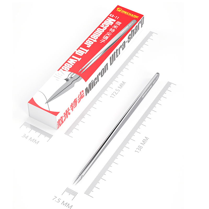 Mechanic KA-11 3D stainless st - Smd Tweezer Set ulasan dan harga