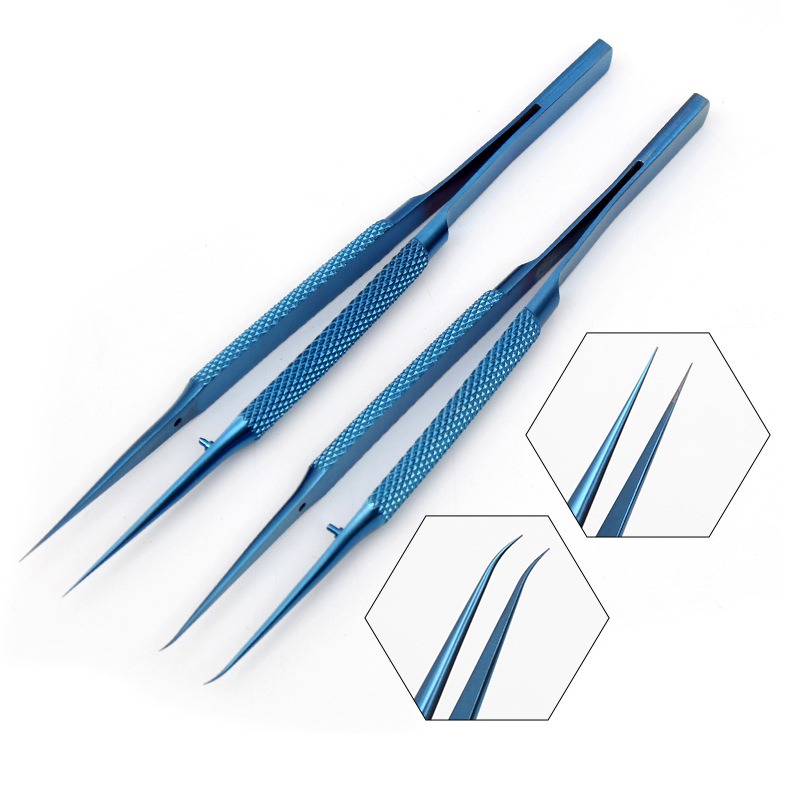 Titanium Alloy Anti-Magnetic T - Smd Tweezer Set ulasan dan harga