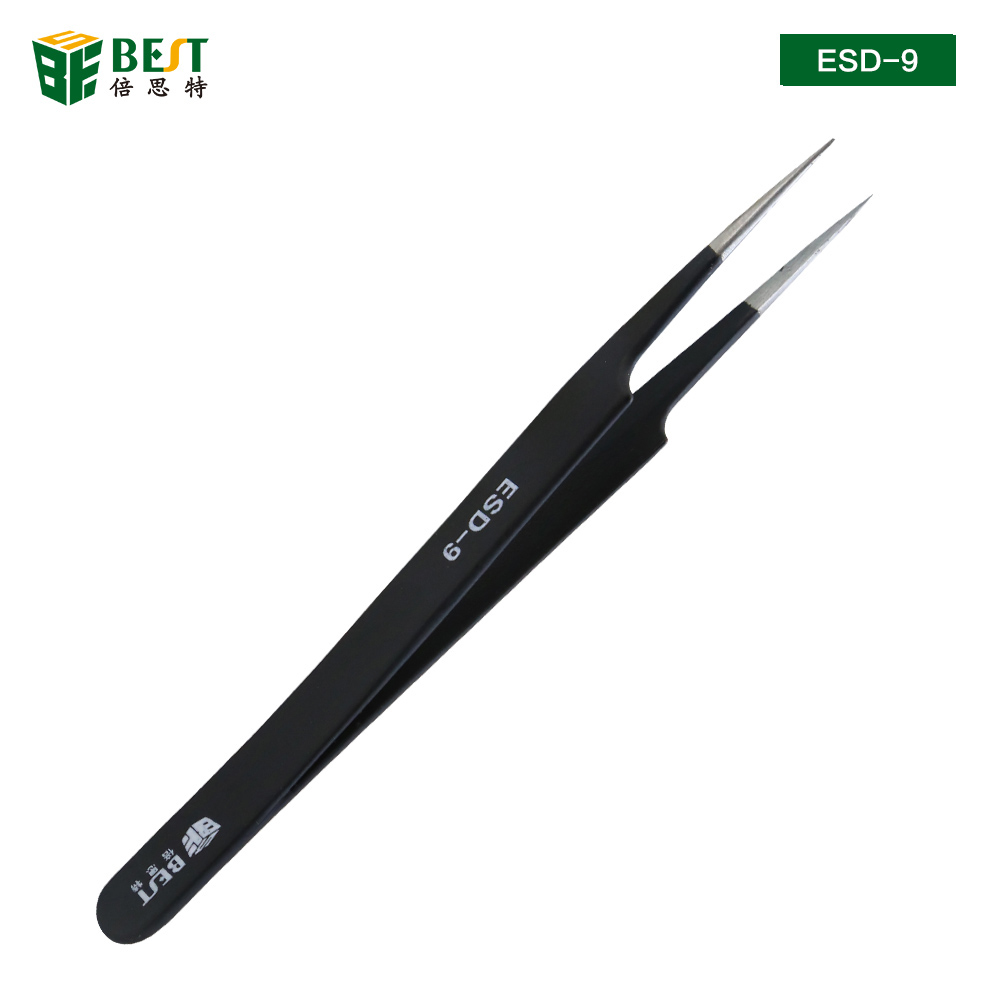BST-ESD-9 Anti-Static Tweezers - Smd Tweezer Set ulasan dan harga