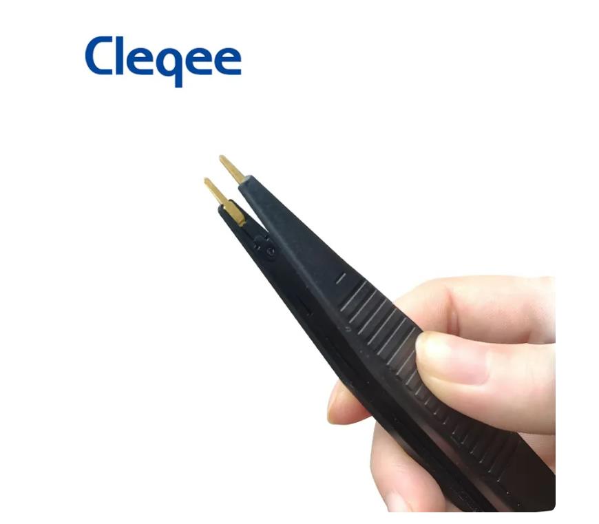 Cleqee P1510 SMD Chip Componen - Smd Tweezer Set ulasan dan harga