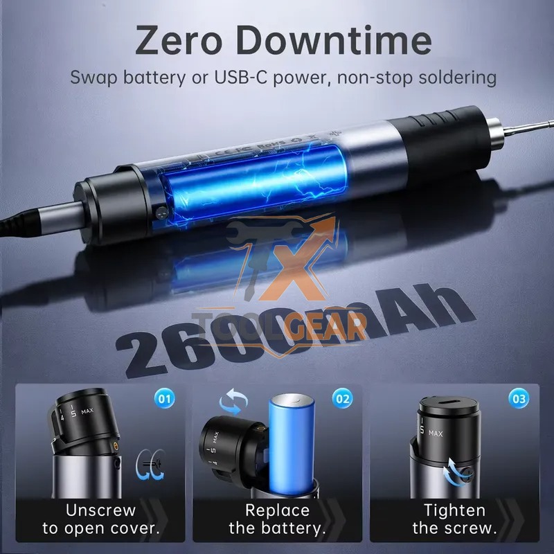 2026hotsale* HS-03 Cordless So - Electronics Repair Kit ulasan dan harga