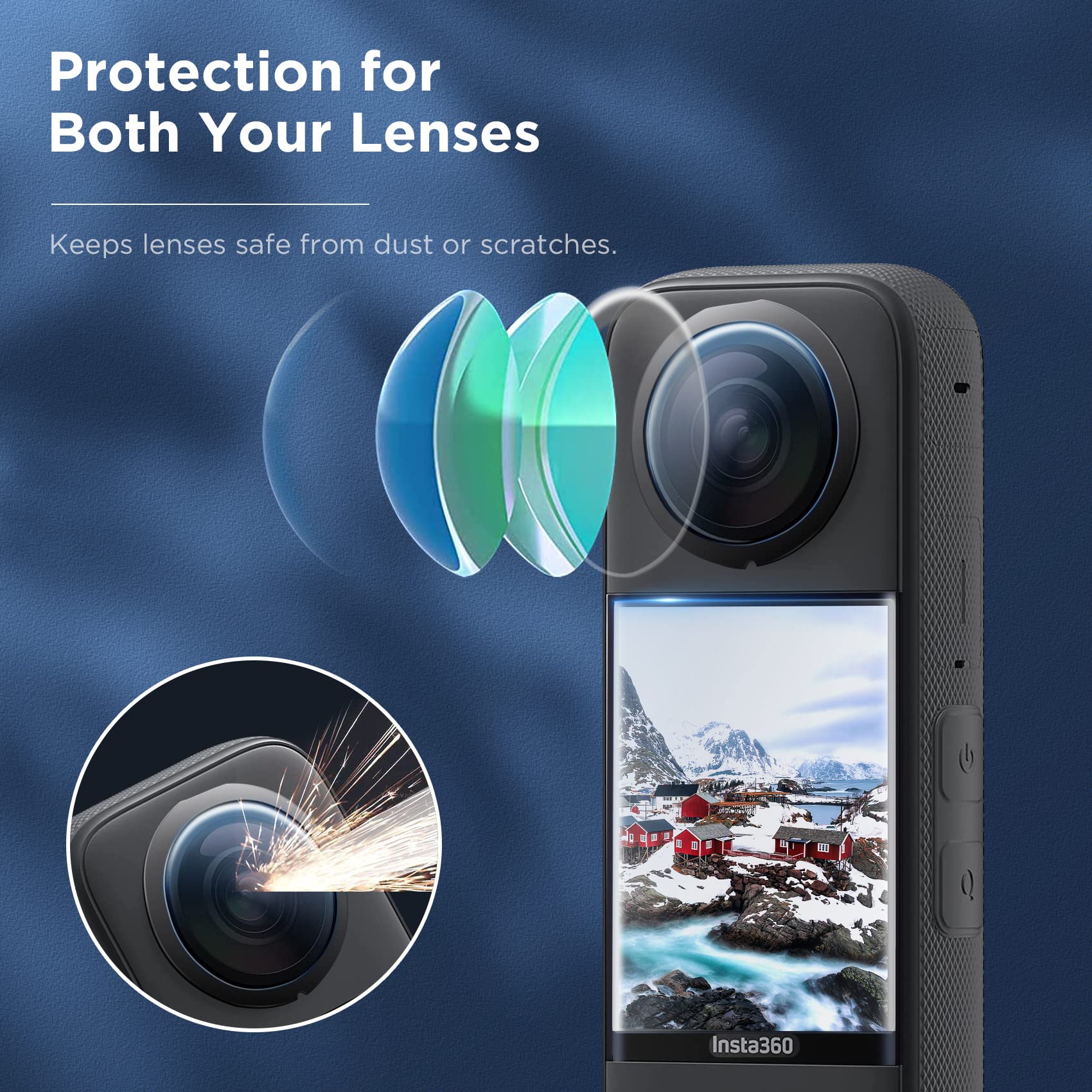 Lens Guard for Insta360 X3 Acc - Insta360 Camera X3 ulasan dan harga