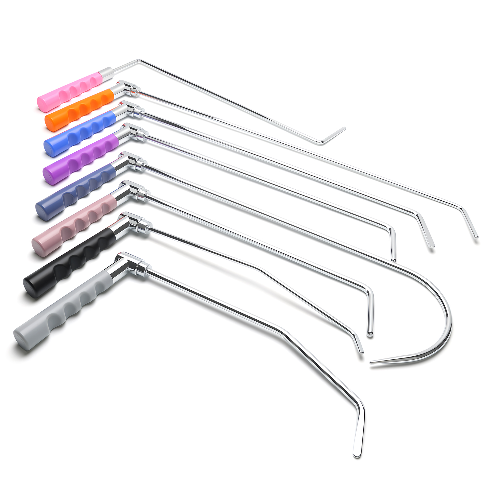 8PCS PDR Dent Repair Rod Set w - Electronics Repair Kit ulasan dan harga