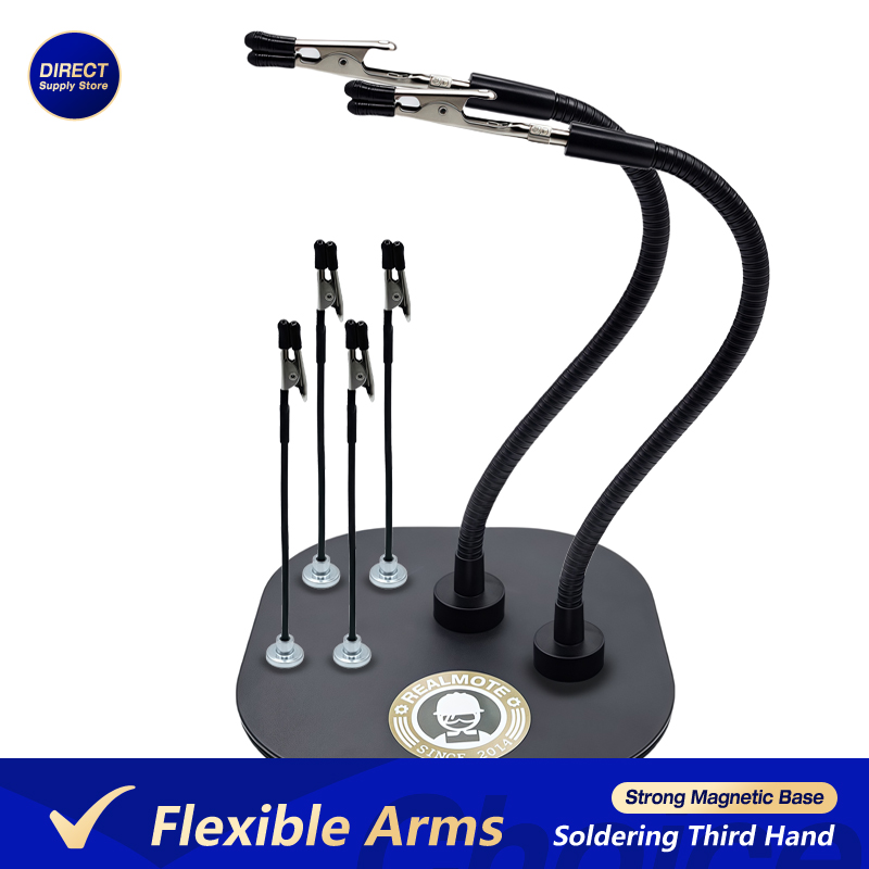 Soldering Third Hand with Stro - Pcb Holder Clamp ulasan dan harga