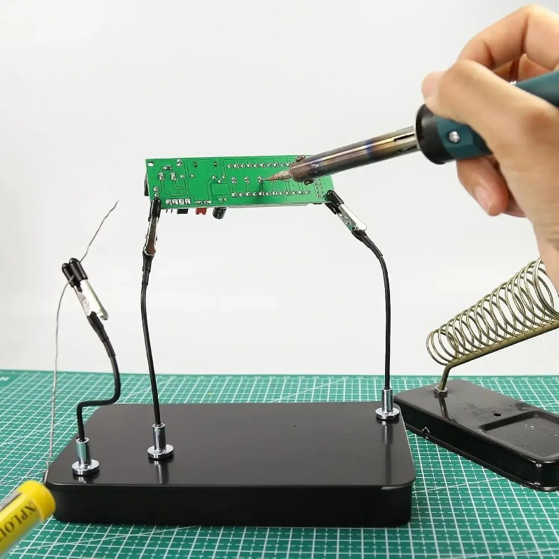 Magnetic PCB Holder Soldering  - Electronics Repair Hobby ulasan dan harga