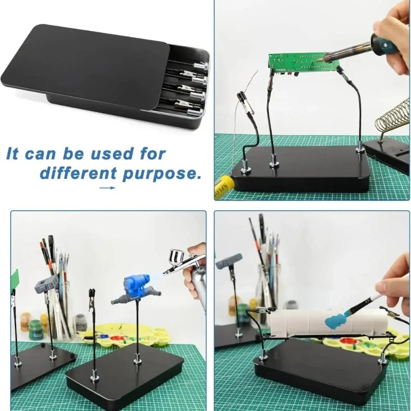 Magnetic PCB Holder Soldering  - Electronics Repair Hobby ulasan dan harga