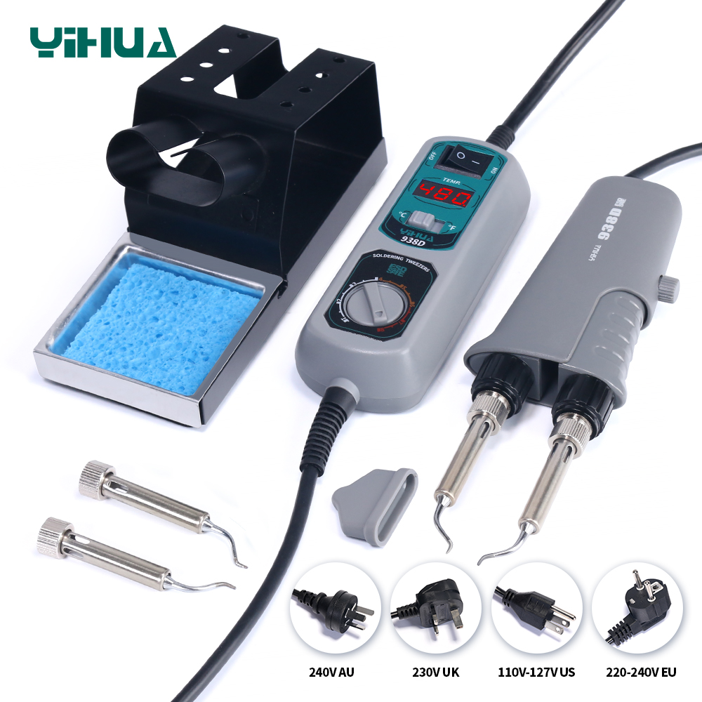 YIHUA 938D Portable Tweezers S - Smd Tweezer Set ulasan dan harga