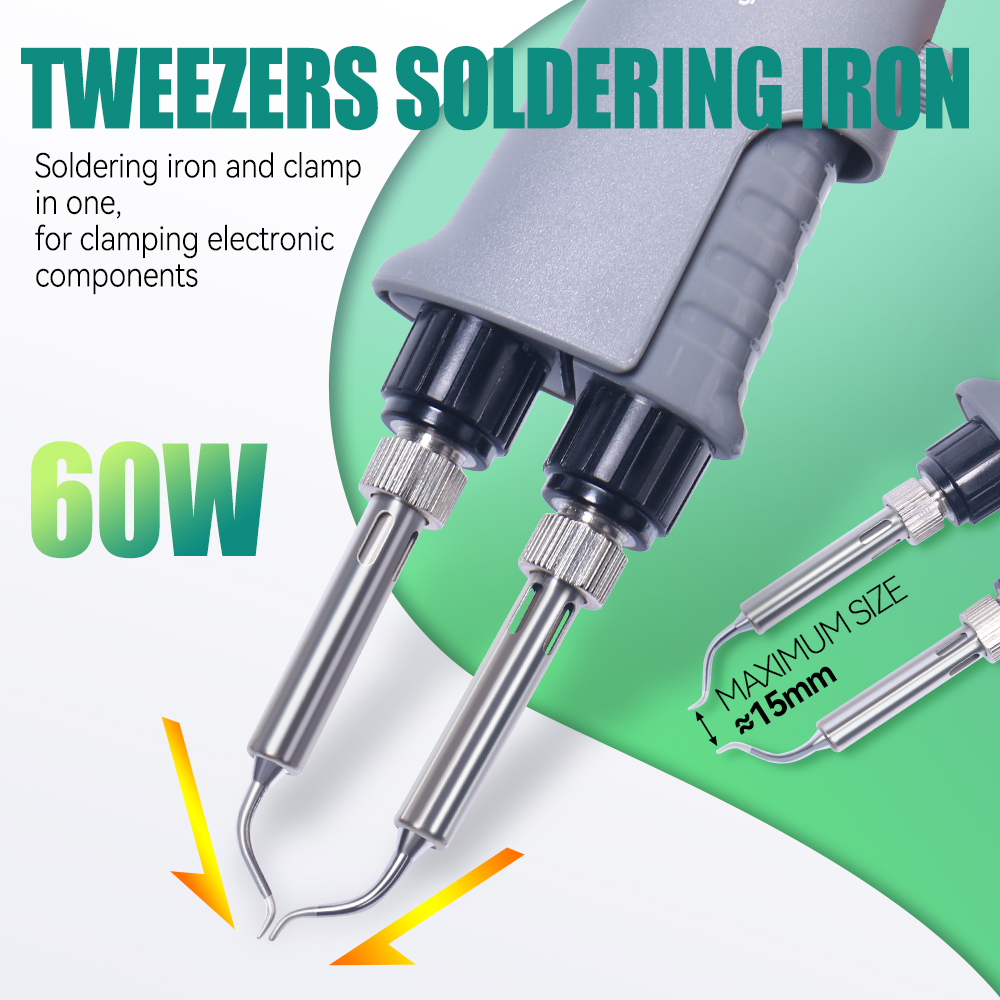 YIHUA 938D Portable Tweezers S - Smd Tweezer Set ulasan dan harga
