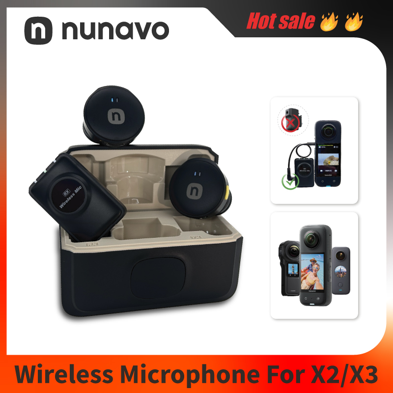 wireless microphone mic for In - Insta360 Camera X3 ulasan dan harga