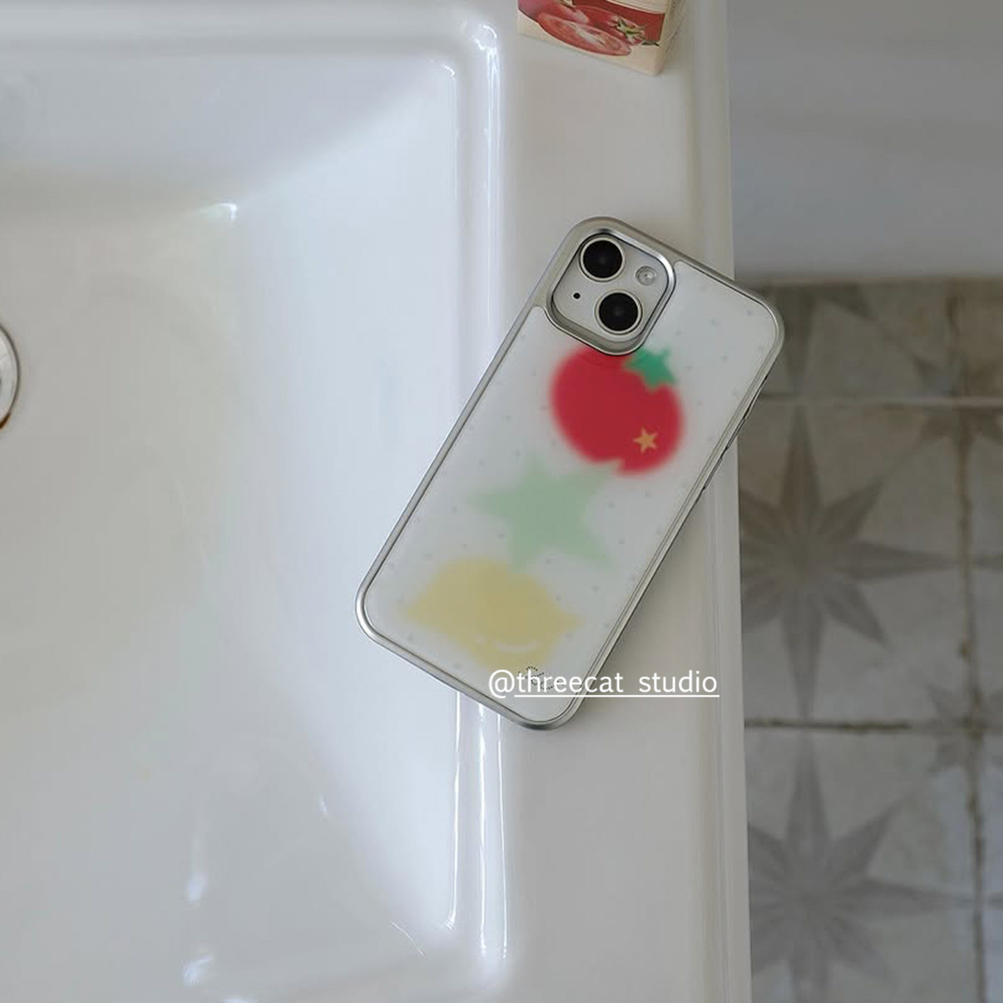 Korean Halation Tomato Lemon S - Back Cover Adhesive ulasan dan harga