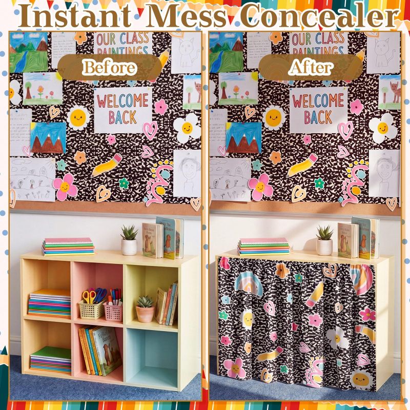 VIKAMA Back To School Cartoon  - Back Cover Adhesive ulasan dan harga