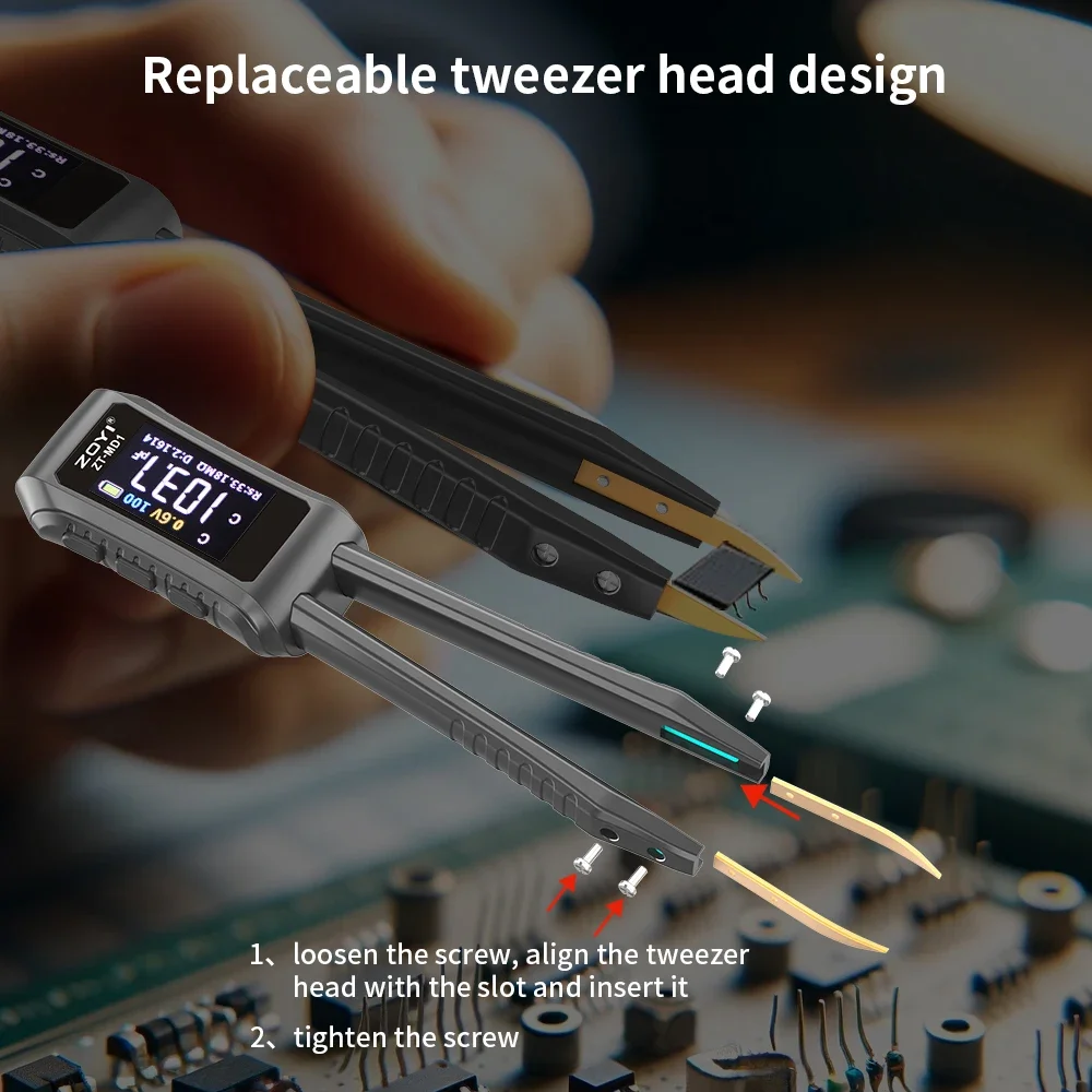 ZOYI ZT-MD1 High Precision Por - Smd Tweezer Set ulasan dan harga