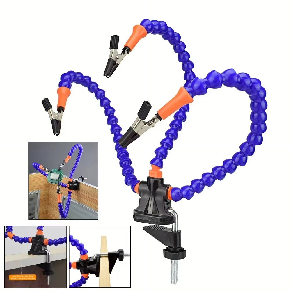 Soldering Station Helping Hand - Pcb Holder Clamp ulasan dan harga