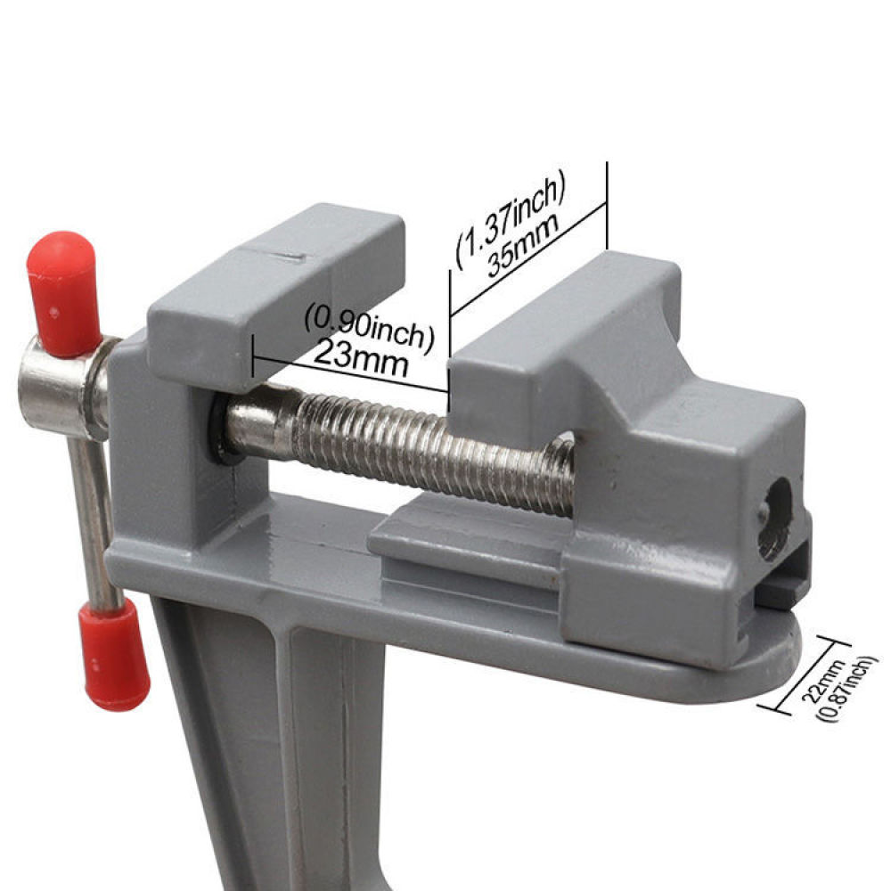Compact Mini Vise Table Clamp  - Electronics Repair Hobby ulasan dan harga